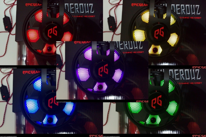 [開箱]燈光效果 亮眼奪目 藝極EpicGear THUNDEROUZ 雷鳴魔電競耳麥