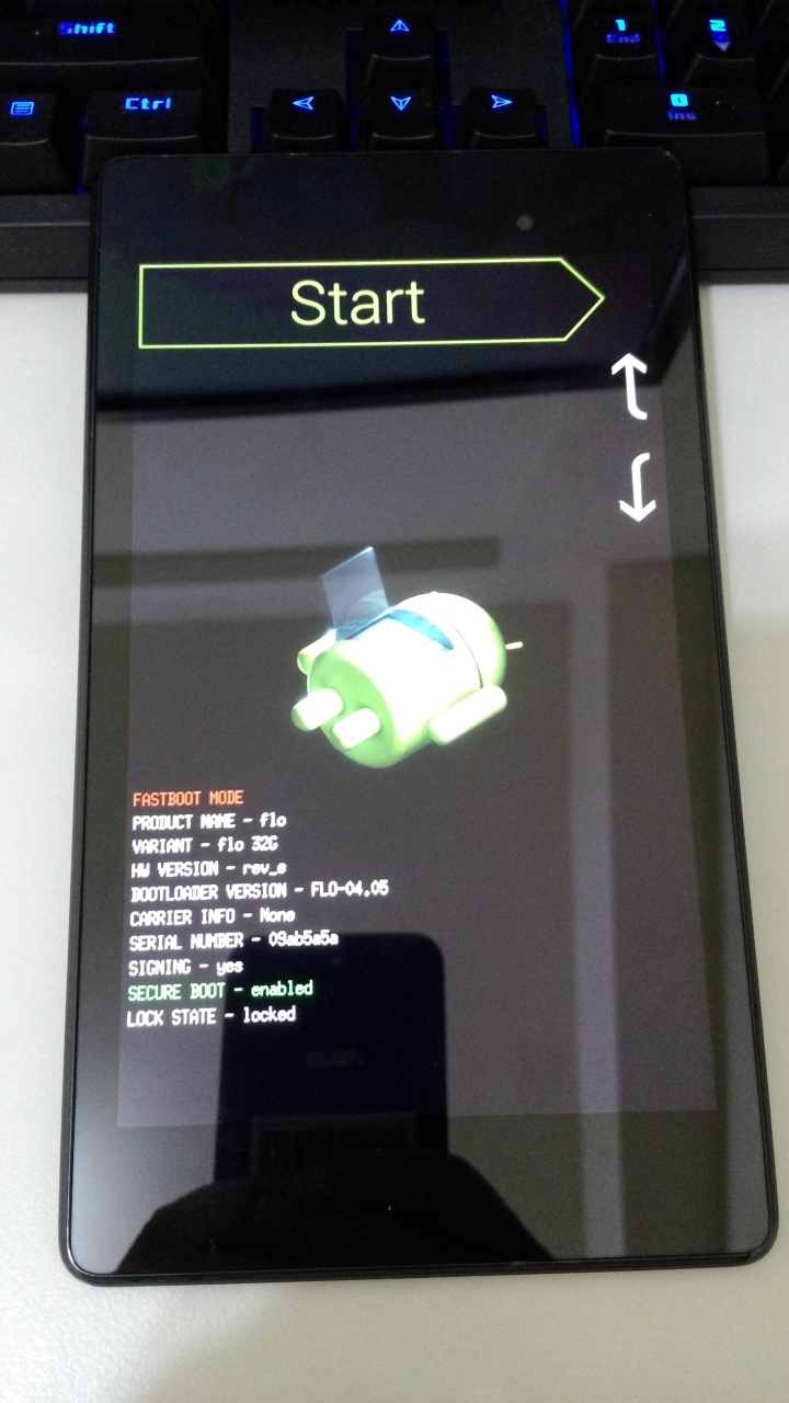 nexus 7 2013 死機了
