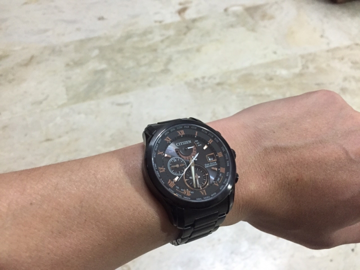 [開箱分享]CITIZEN AT9085-53E光動能電波錶