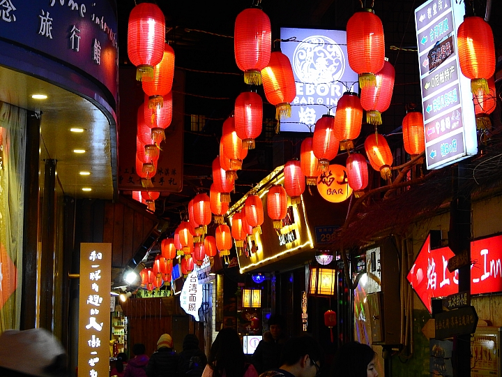 Nikon P900手持集美學村夜景、曾厝垵漁村夜市