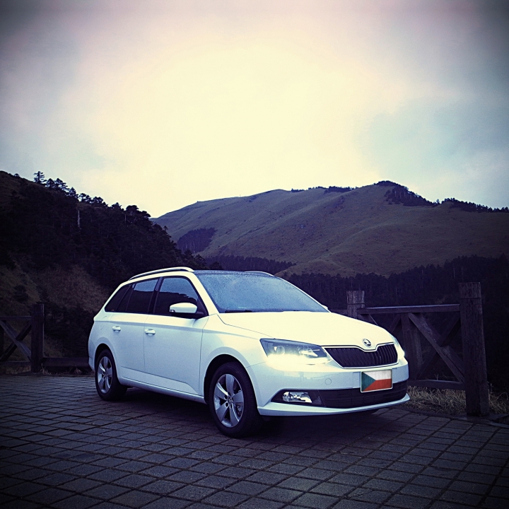 Škoda Fabia Combi 1.2 TSI 月光白 分享