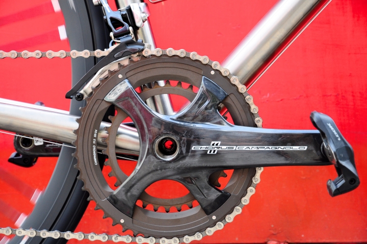 [分享] 第一台夢想車- Dodsun鈦車架+campagnolo chorus+shamal Mille