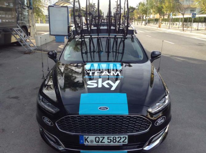 英國天空車隊team sky x Ford