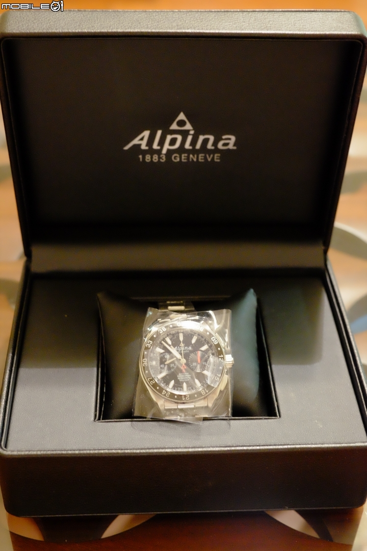 [開箱] Alpina Apiner 4 Chronograph
