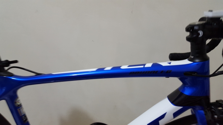 2016 TCR ADVANCED 2 藍/白 簡單分享