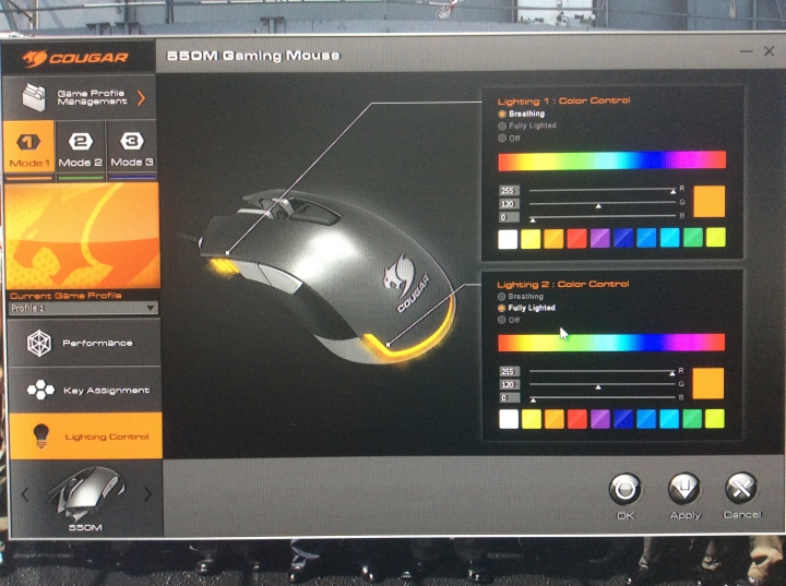 第一次開箱 Cougar Attack X3、Cougar Gaming Mouse 550M、Gaming Mouse Pad Control