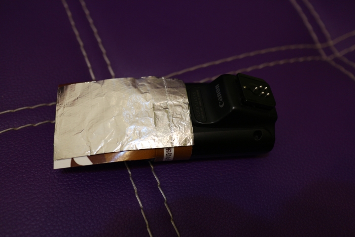 【分享】Canon EOS M 90ex 自製跳燈小盒子, DIY Bouncing flash box