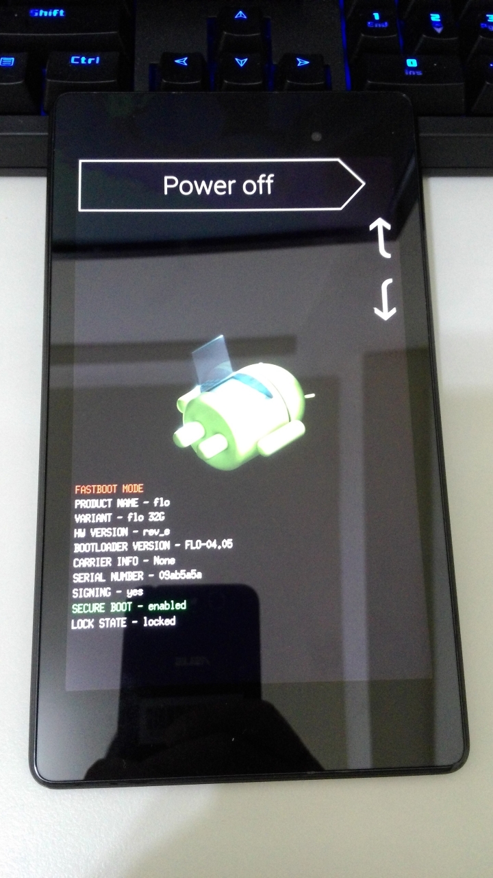 nexus 7 2013 死機了