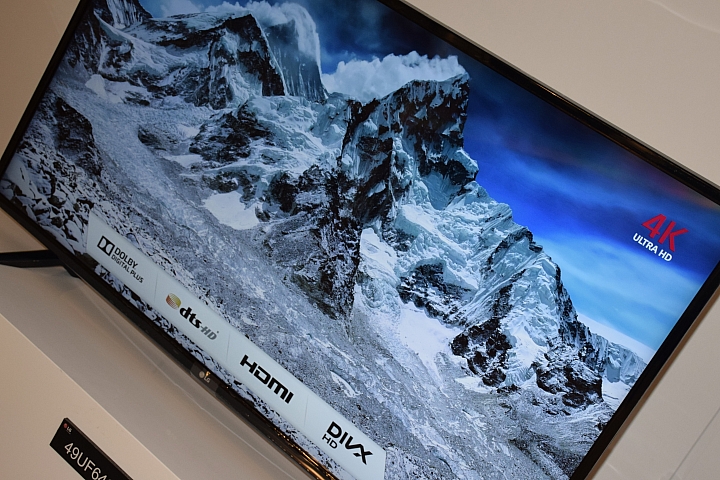 LG OLED 4K TV 的 " 極速 3D 光薄視 " 體驗 LG 極黑 快速 超廣角的4K高畫質的視覺享受