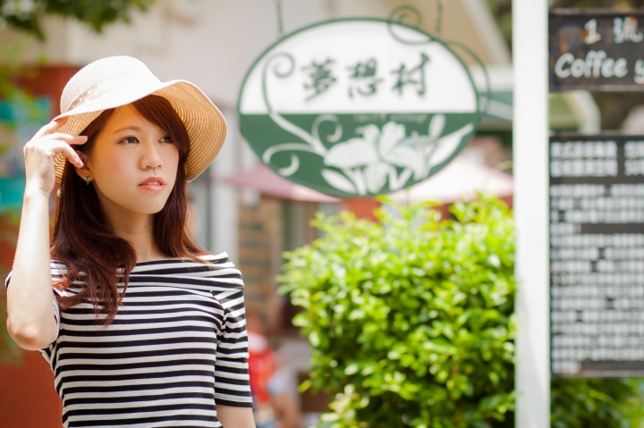 大眼妹的時尚之旅