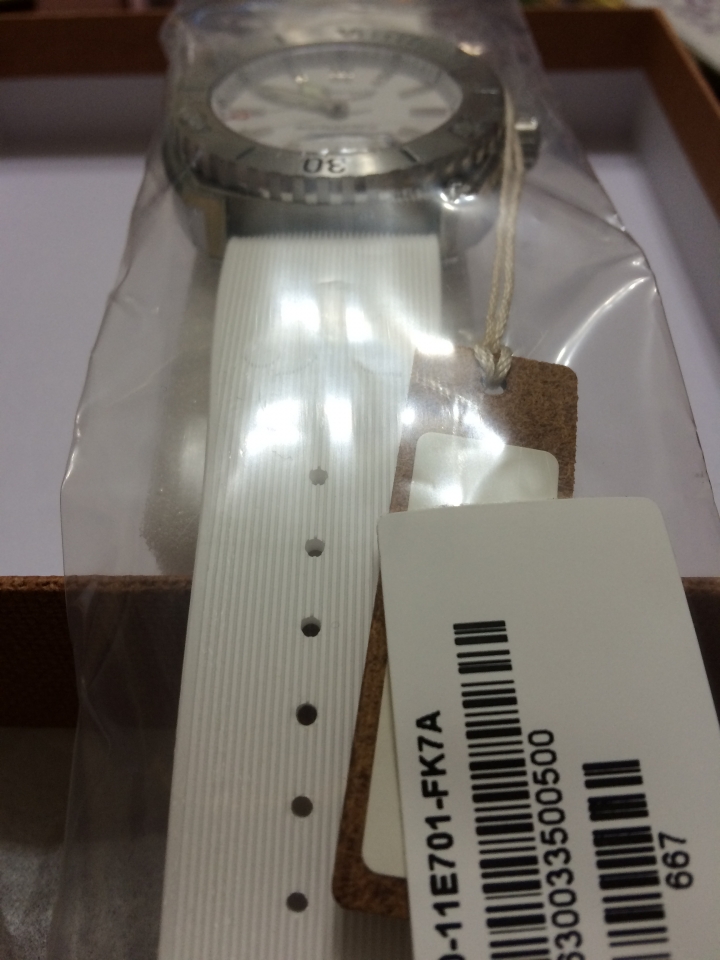 [開箱]JEANRICHARD Aquascope White Dial 簡單而隨意的開箱
