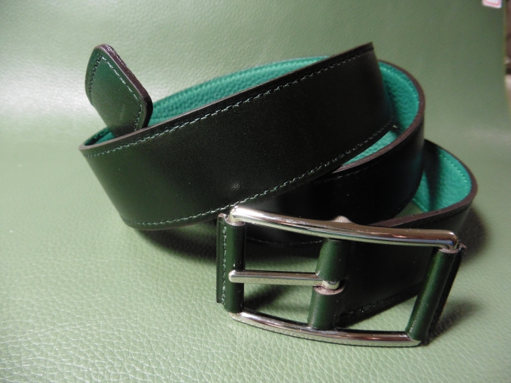[開箱]Hermes Ceinture Hop 旋轉皮帶頭雙色皮帶