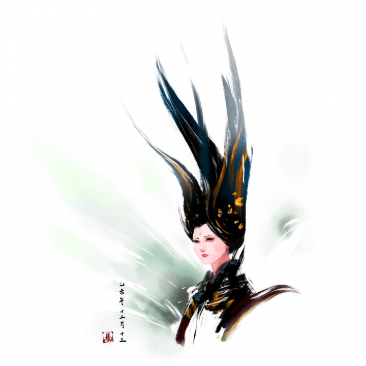 [分享]iPad Pro+Apple Pencil的水墨創作作品分享 by AK