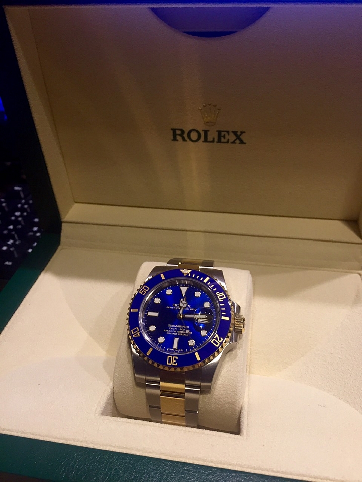 好久不見大家~ 116613LB放射面開箱了...