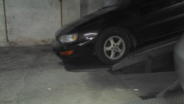 斜坡車位問題