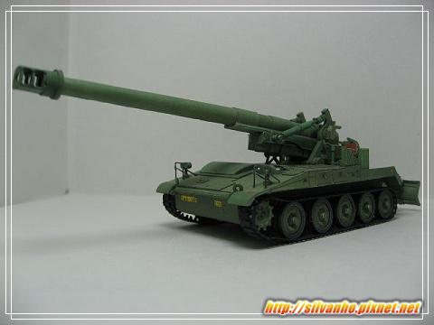 紙模 - M110A2自走炮