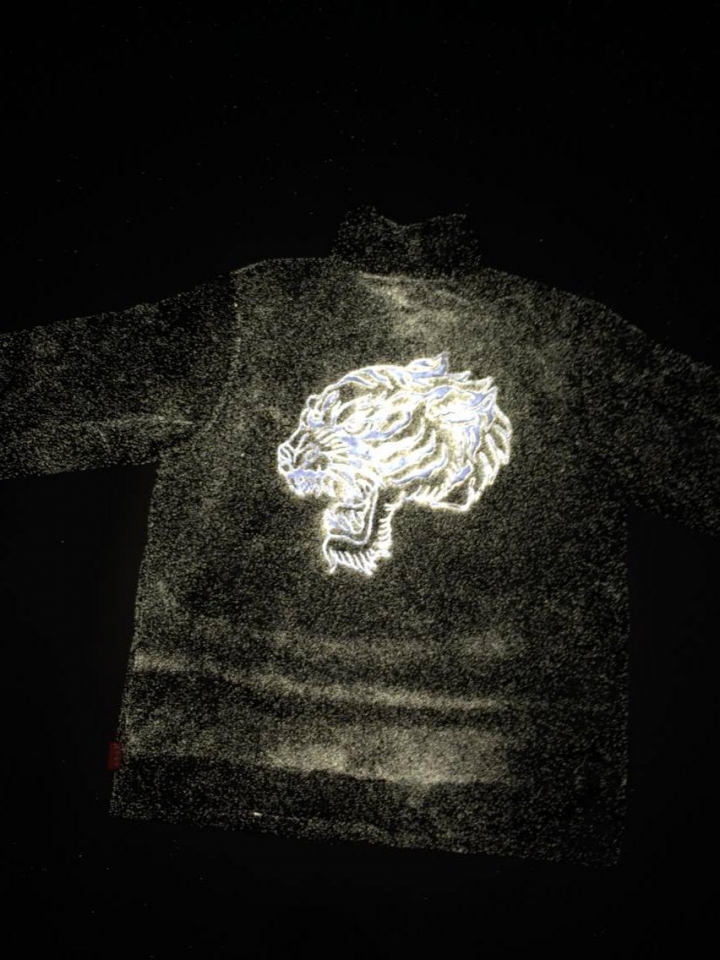 如何拍攝3M 反光的衣服?