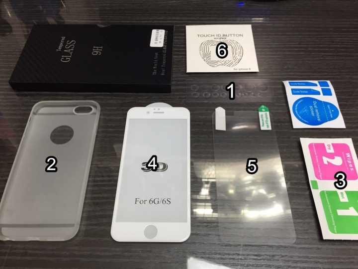 (開箱文)3D 曲面 iPhone 6/6S Plus玻璃保護貼