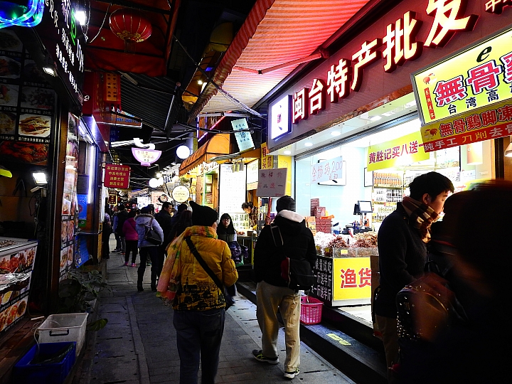 Nikon P900手持集美學村夜景、曾厝垵漁村夜市