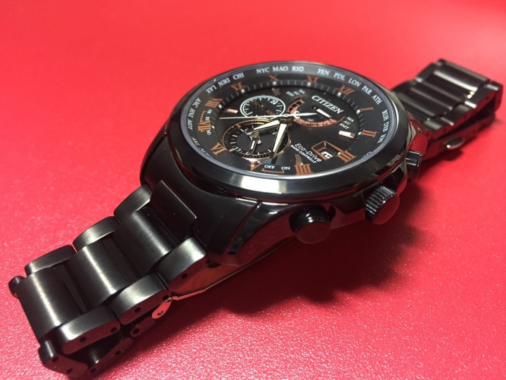 [開箱分享]CITIZEN AT9085-53E光動能電波錶
