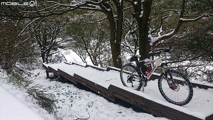 2016/1/25陽明山巴拉卡大屯自然公園賞雪單車行