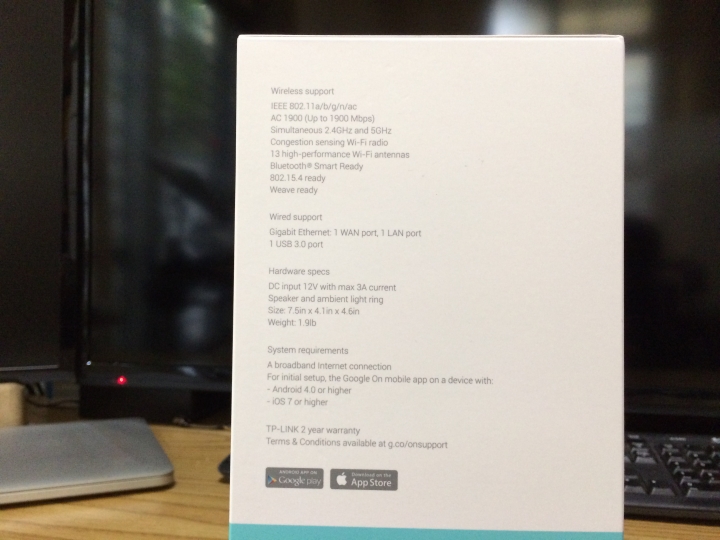 Google OnHub 開箱
