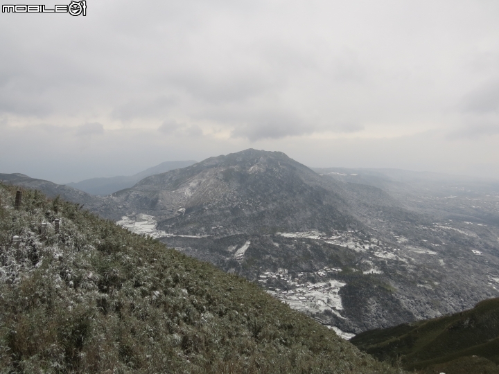 1/24 的大屯山賞雪行