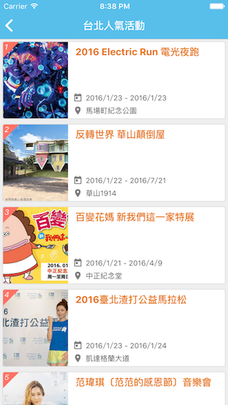 [App 自薦] Day Day Play 自製台灣找活動 App