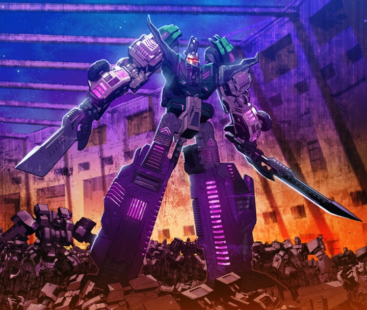 [變形金剛]開箱文JUST TOYS 極小變形  六面獸夏特      變形金剛介紹文01