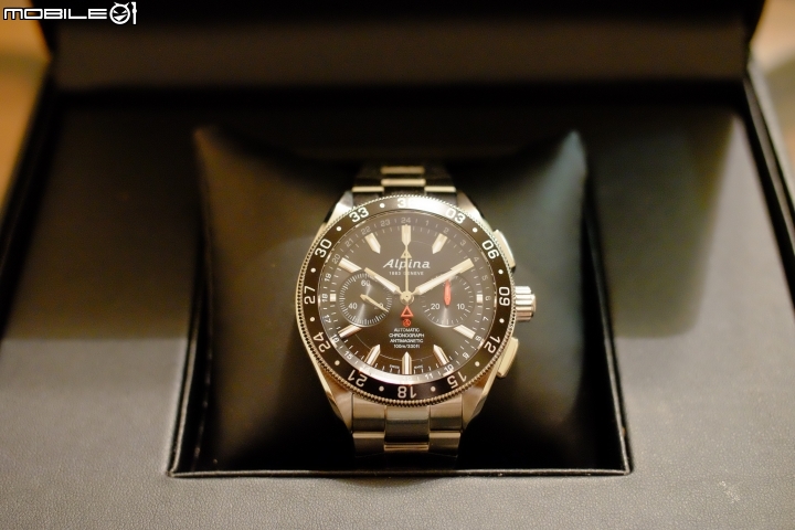 [開箱] Alpina Apiner 4 Chronograph