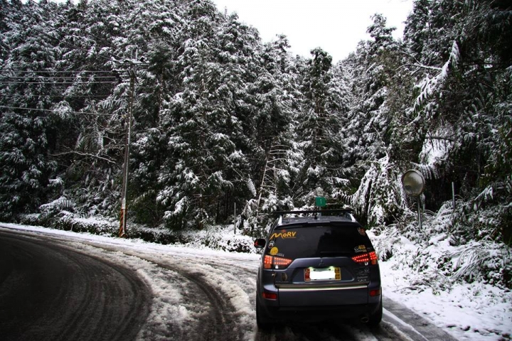 2016/01/24百年寒流~新竹五峰白蘭部落追雪趣