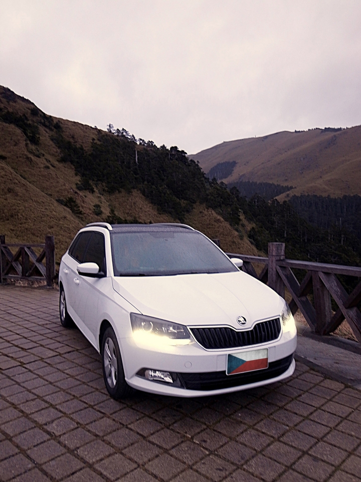 Škoda Fabia Combi 1.2 TSI 月光白 分享