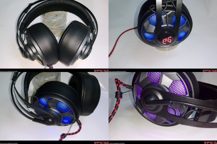 [開箱]燈光效果 亮眼奪目 藝極EpicGear THUNDEROUZ 雷鳴魔電競耳麥