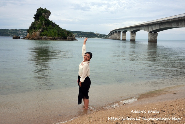 [沖繩] 『戀之島』~古宇利島真的好美,Shrimp Wagon蝦餐車有趣又好吃