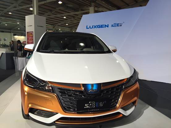 台中車展小分享 LUXGEN S3電動車有帥到哦！