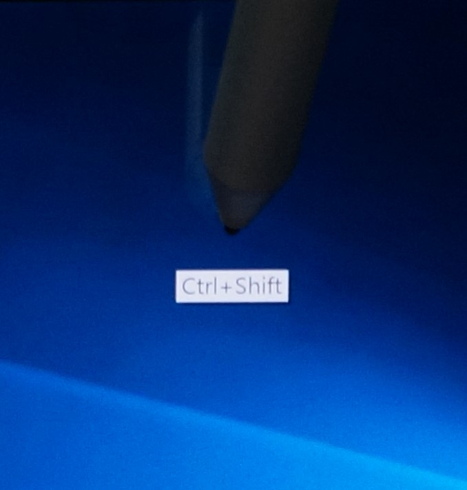 SURFACE PRO4使用手寫筆，CTRL、ALT、SHIFT 提示，如何關閉?或者虛擬比變成滑鼠?