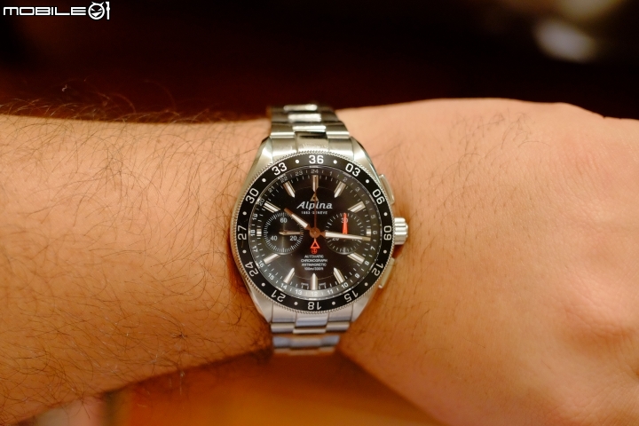 [開箱] Alpina Apiner 4 Chronograph