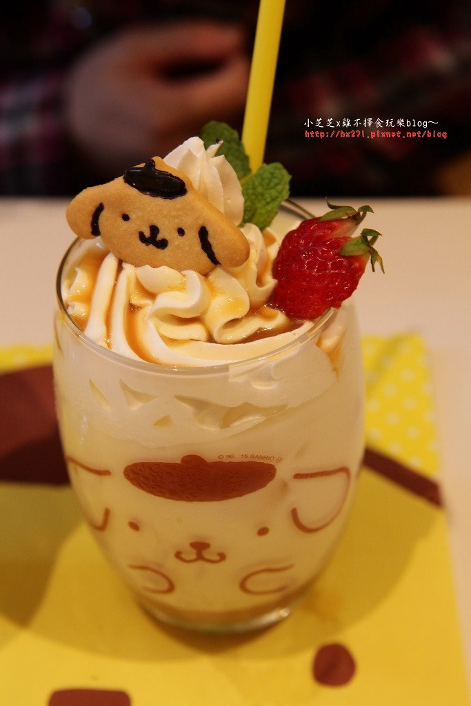 【台北美食】布丁狗餐廳可愛登場 pompompurin café 布丁狗太古錐啦~人氣直逼HELLO KITTY~