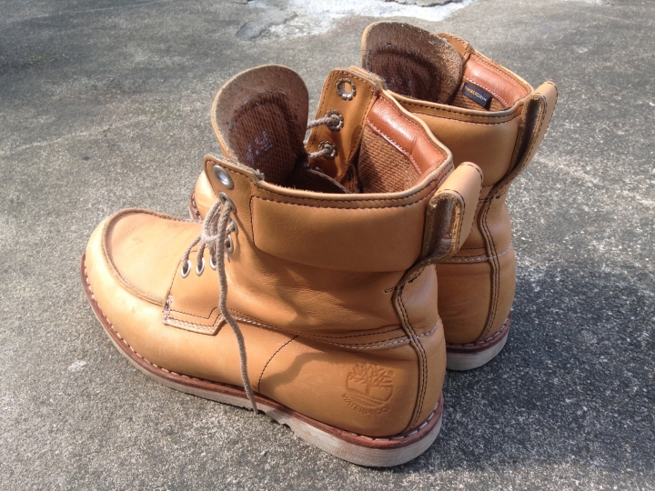 TIMBERLAND靴子保養與鞋頭刮痕問題