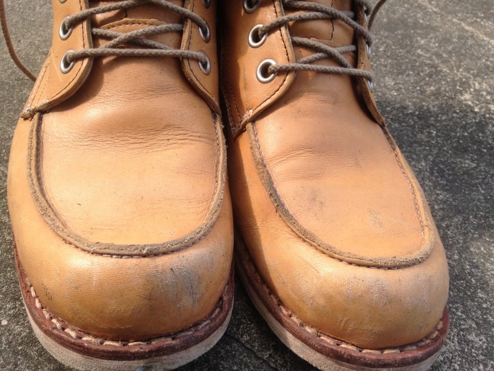 TIMBERLAND靴子保養與鞋頭刮痕問題