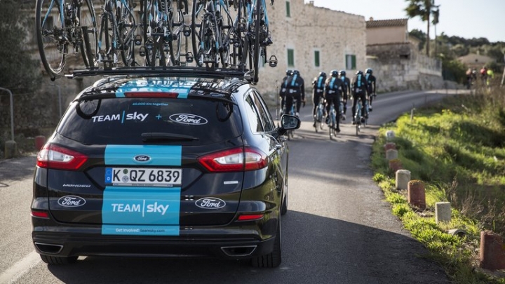 英國天空車隊team sky x Ford