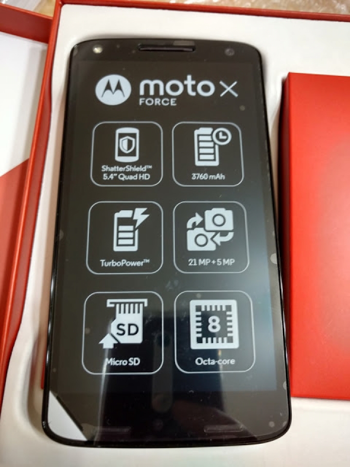 Moto X Force 歐版開箱