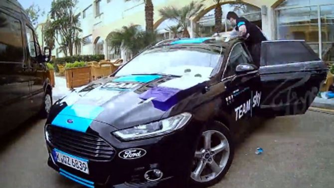 英國天空車隊team sky x Ford