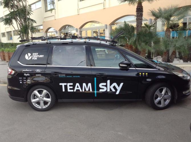 英國天空車隊team sky x Ford