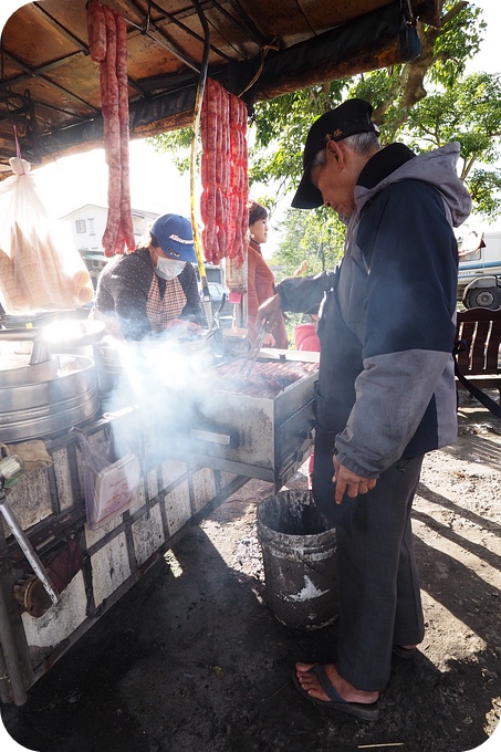 【冬山美食】在地傳統味，武淵三輪香腸伯
