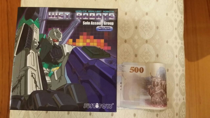 [變形金剛]開箱文JUST TOYS 極小變形  六面獸夏特      變形金剛介紹文01