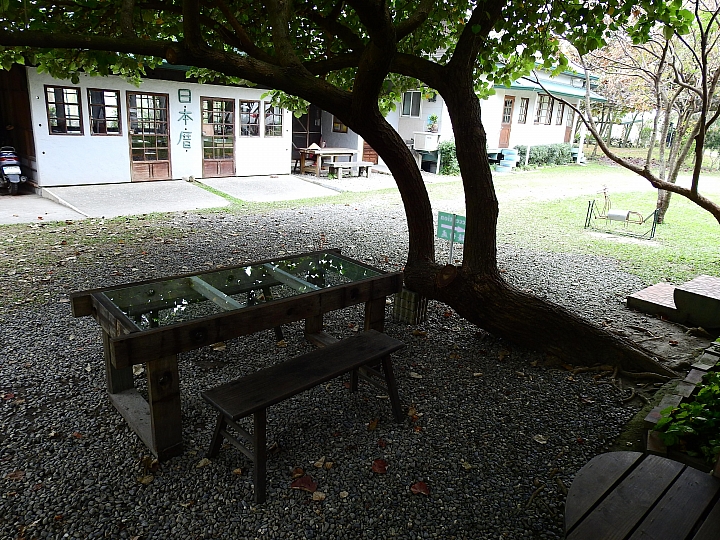 在陽光下、在雨中、在兩者之間，里港大茉莉紙磚屋提供閒情。