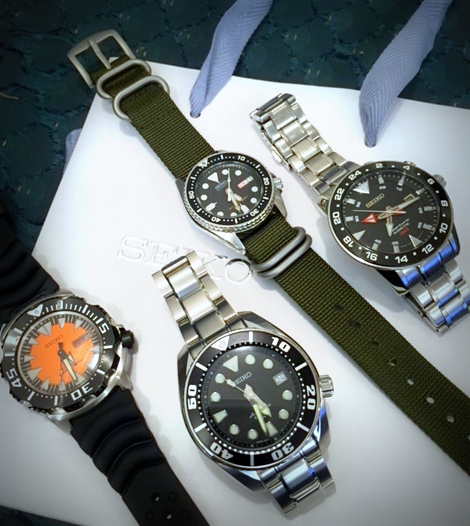 敗家入手兩隻 SEIKO Monster－林口三井Outlet門市