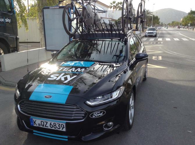 英國天空車隊team sky x Ford