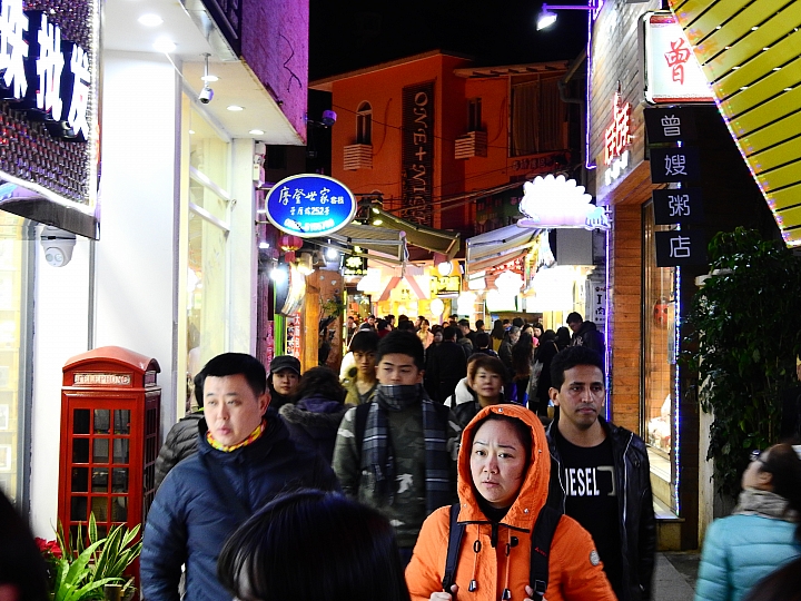 Nikon P900手持集美學村夜景、曾厝垵漁村夜市